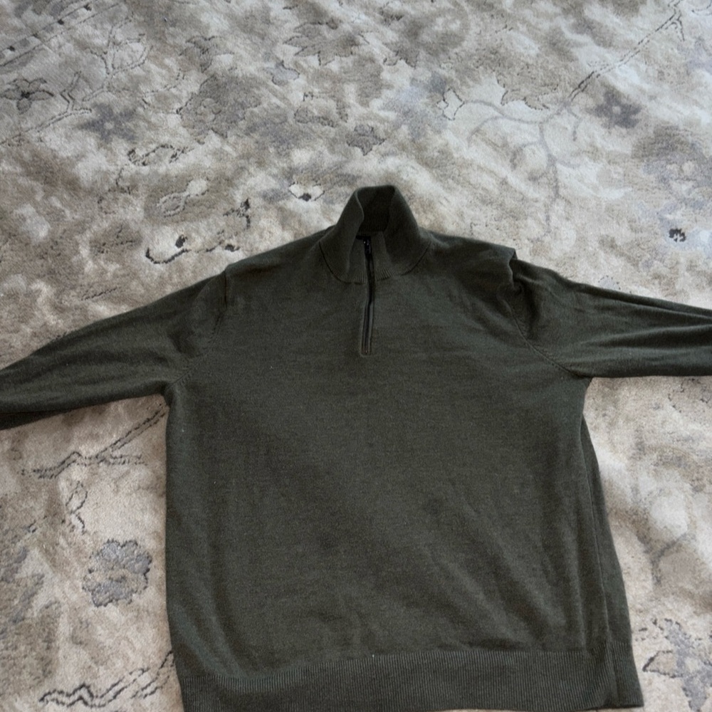 Olive Green Men's Sweater